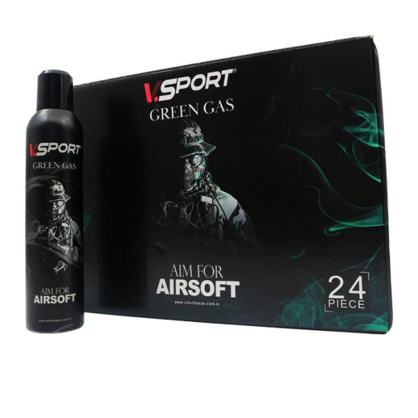 V.SPORT Green Gaz 300ml 15 PSI