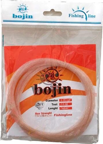 BOJIN 100m/0,35mm Renk: B008 (KAHVE) Misina