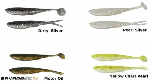 SAVAGE GEAR 3D LB Fry 50 8 Adet Suni Yem Pearl Silver