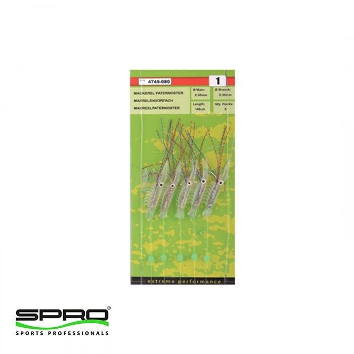 T.SPRO Mackerel Shrimp 5 İğneli Köstek #1