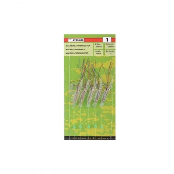 T.SPRO Mackerel Shrimp 5 İğneli Köstek #1