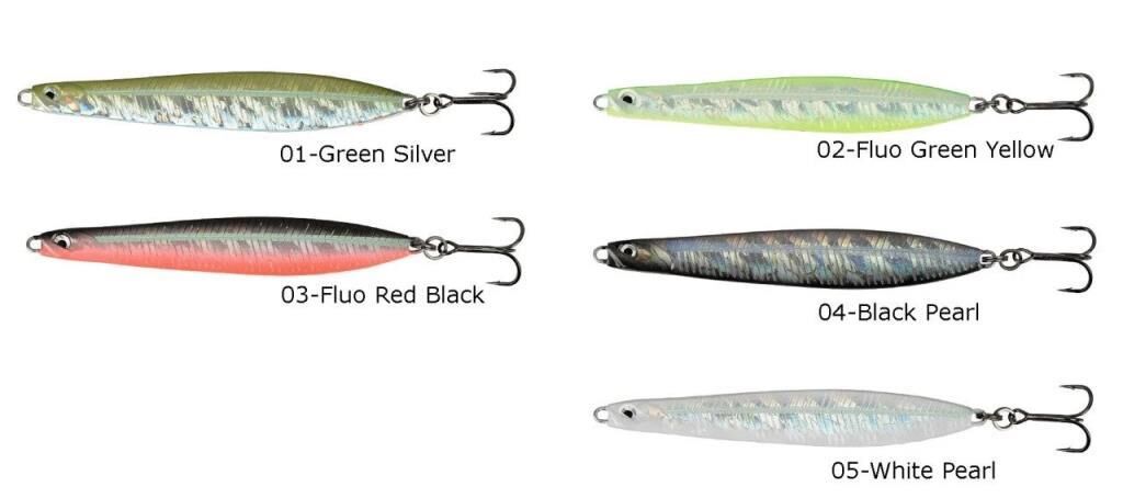 SavageGear Seeker Isp 87mm 16g Suni Yem 01-Green Silver
