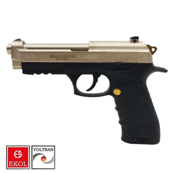 EKOL S P92 B Polimer Saten Altın Havalı Tab Blwbck