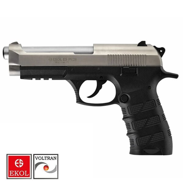 EKOL S P92 B Polimer Füme Havalı Tabanca - Blowback