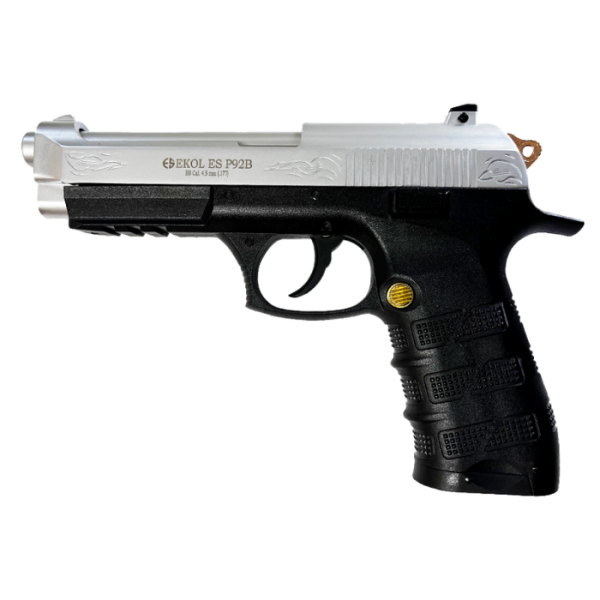 EKOL S P92 B Polimer Beyaz Altın Havalı Tab Blwbck