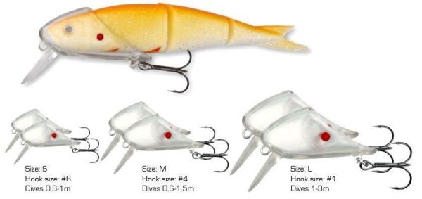 SAVAGE GEAR 4Play Lip Scull Treble - S