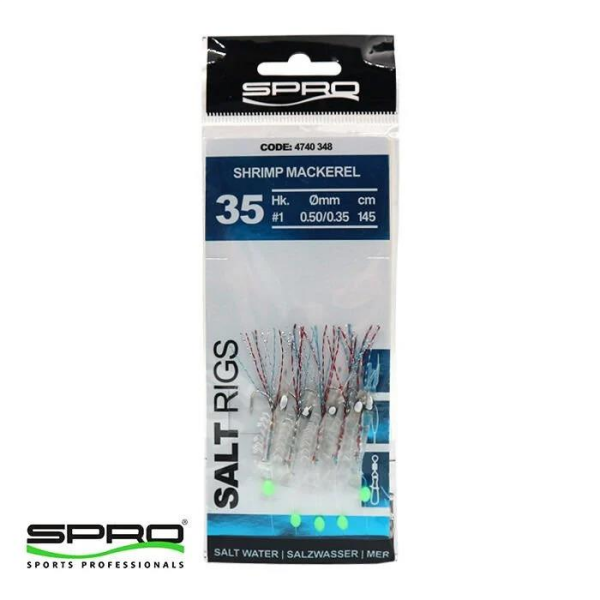 SPRO 35 Salt Rig Shrimp Mackerel #1
