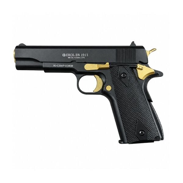 EKOL ES 1911 Siyah ALTIN Havalı Tabanca - Blowback