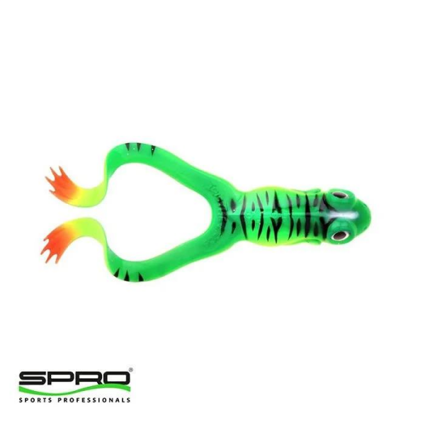 SPRO Iris The Frog 10cm 10gr Silikon Yem UV Firetiger