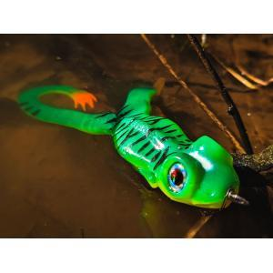 SPRO Iris The Frog 10cm 10gr Silikon Yem UV Firetiger