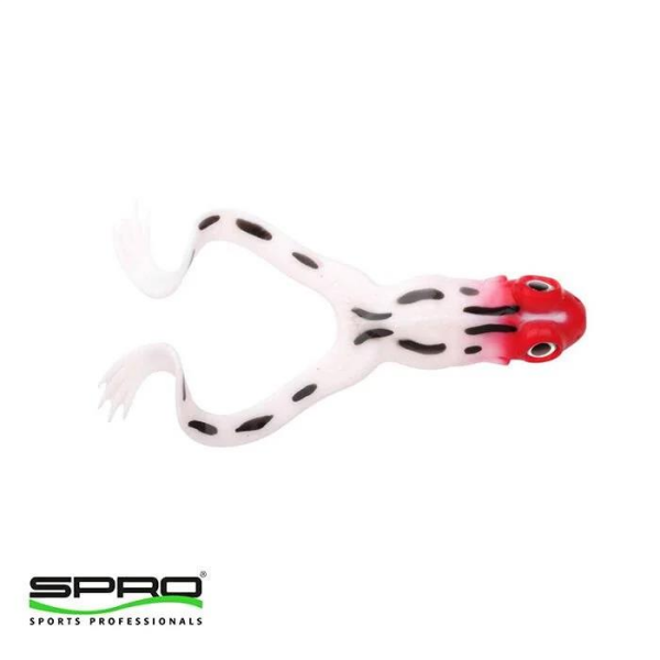 SPRO Iris The Frog 10cm 10gr Silikon Yem UV Redhead