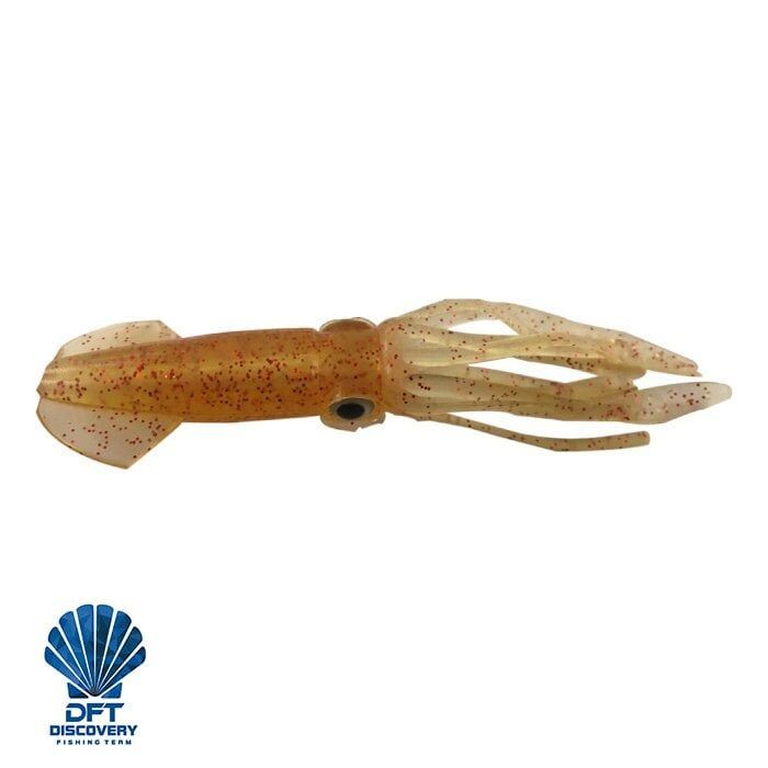 DFT Sasi Kalamar 10cm Renk:SP40 Şeff pul Silikon Yem