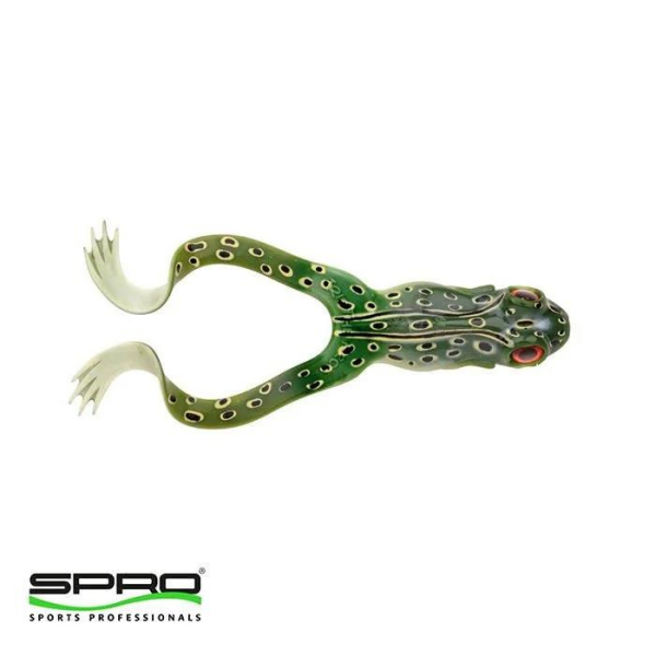 SPRO Iris The Frog 10cm 10gr Silikon Yem UV Natural Green