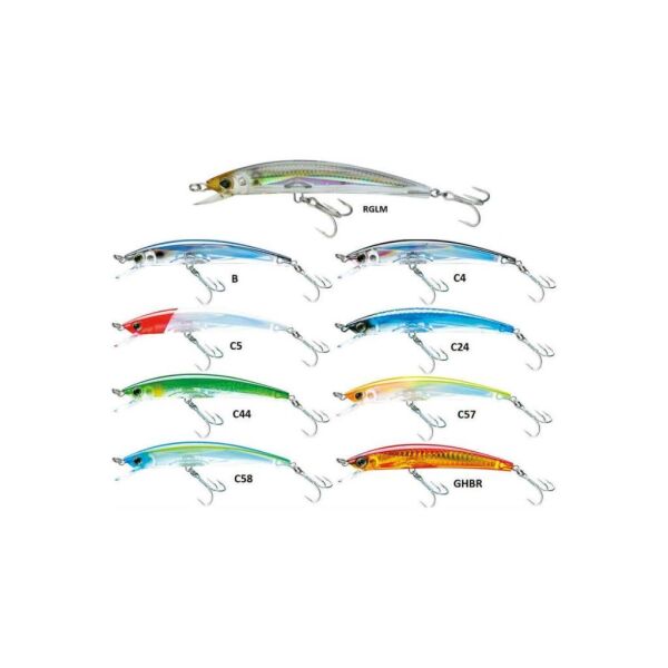 D.YO-ZURI  3D Crystal Minnow F90mm F1145-GHBR Maket Yem