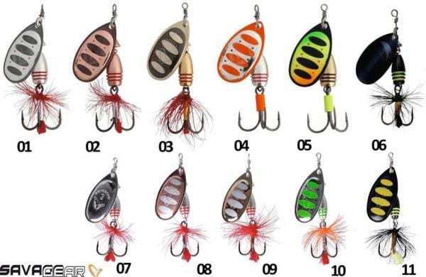 SAVAGE GEAR Rotex Spinner #3 Kaşık 09 6 gr