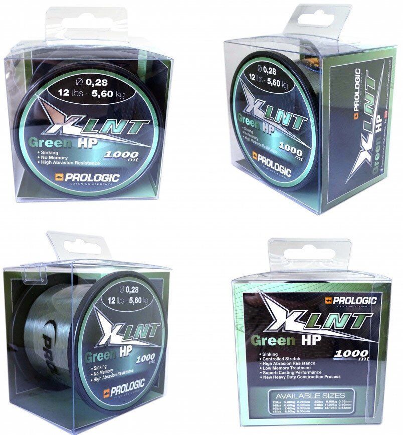 PROLOGIC XLNT HP 1000 mt Yeşil Misina - 0.35 mm 8.1 kg 18 lbs