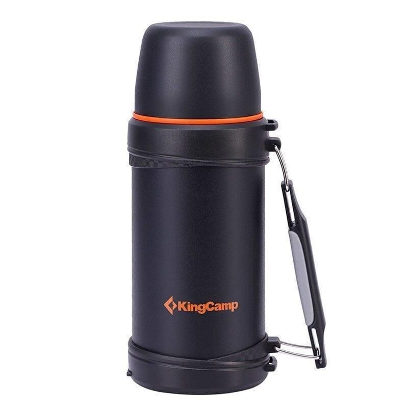 KINGCAMP 750 ML Vacuum Siyah Termos