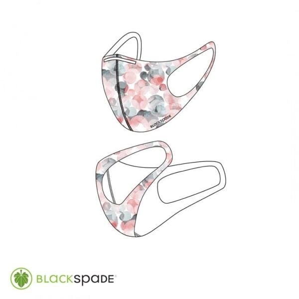 BLACK SPADE UNISEX KORUYUCU MASKE NOKTA DESEN L