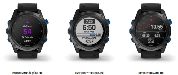 GARMIN Descent Mk2i GPS Dalış Saati