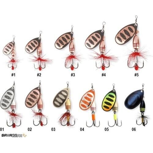 SAVAGE GEAR Rotex Spinner #5 14 G Kaşık 03 Gold