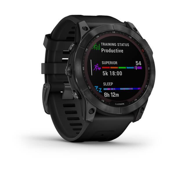 GARMİN Fenix 7x Solar Siyah Gri