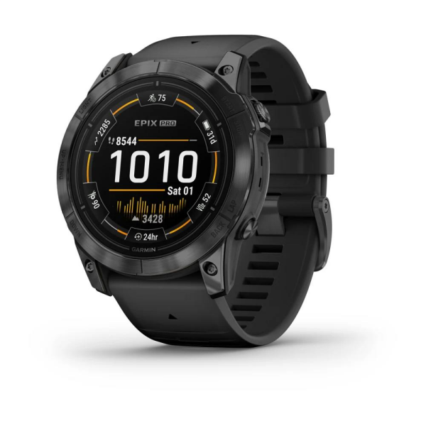 GARMİN Epix Pro(Gen2) 51mm Slate Gri Siyah Kayışlı