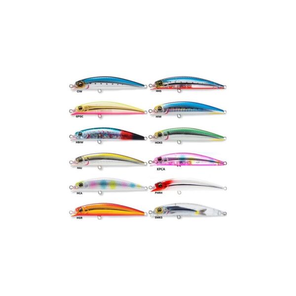 D.YO-ZURI  Crystal Minnow Long Cast S90mm F949-HGR Maket Yem