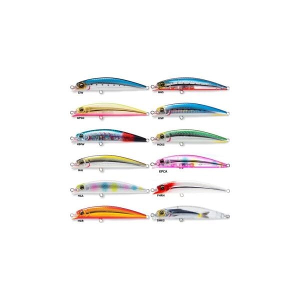 D.YO-ZURI  Crystal Minnow Long Cast S90mm F949-HGR Maket Yem