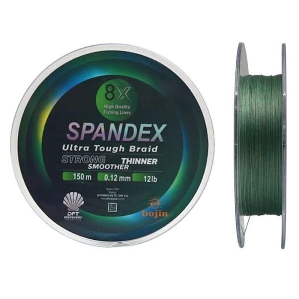 BOJIN 8X Spandex İp Misina 0.12 mm 150 m