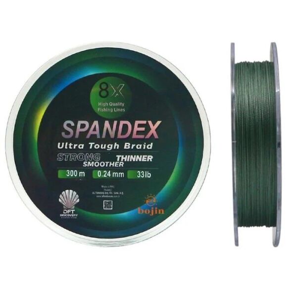 BOJIN 8X Spandex İp Misina 0.24 mm 300 m