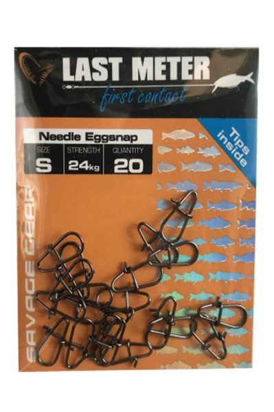 SAVAGE GEAR Needle Eggsnaps S 24 9kg 20 Adet