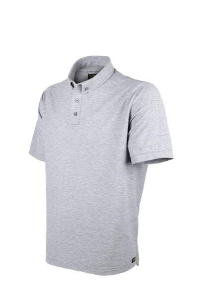 VAV Tlac-01 Polo Yaka Tişört Gri L