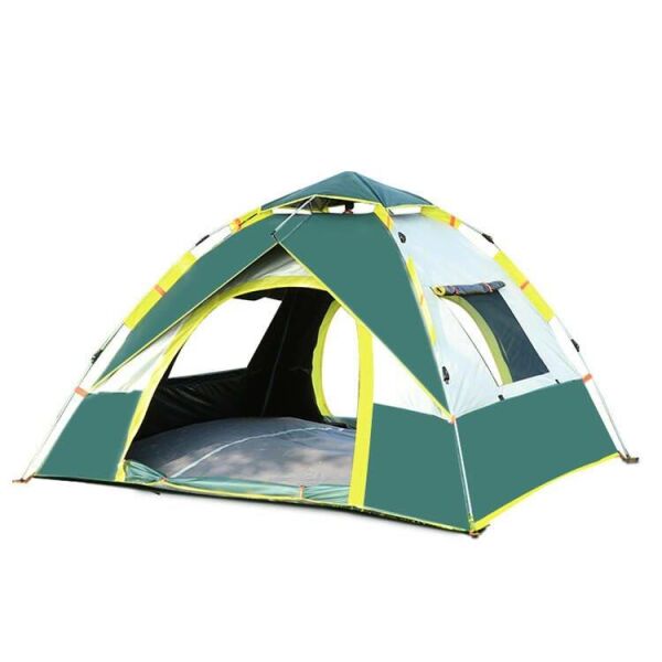 DFT 3 Kişilik Otomatik Çadır 200x185x130cm - Yeşil/Mavi/Bej/Beyaz
