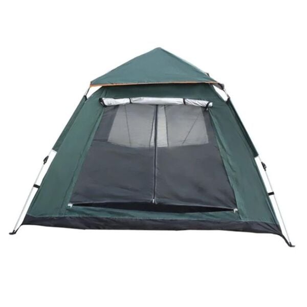 DFT 4 Kişilik Otomatik Çadır 240x240x155cm - Yeşil/Mavi