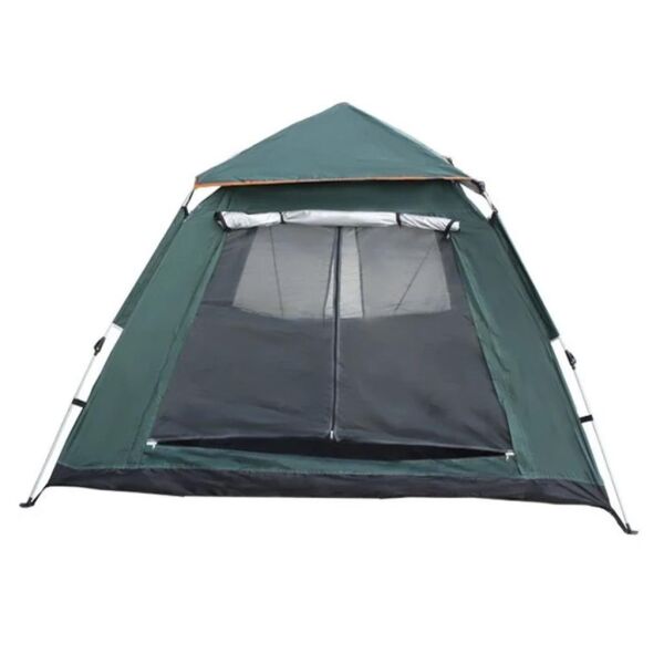 DFT 4 Kişilik Otomatik Çadır 240x240x155cm - Yeşil/Mavi