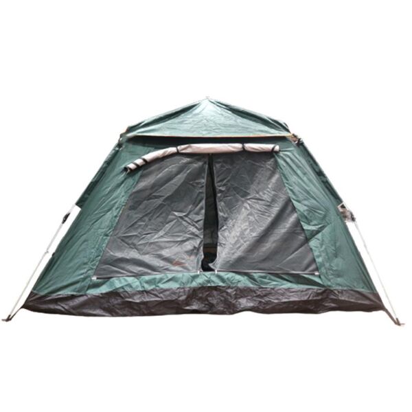 DFT 4 Kişilik Otomatik Çadır 240x240x155cm - Yeşil/Mavi