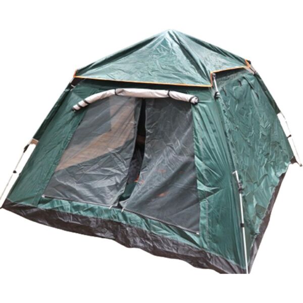 DFT 4 Kişilik Otomatik Çadır 240x240x155cm - Yeşil/Mavi