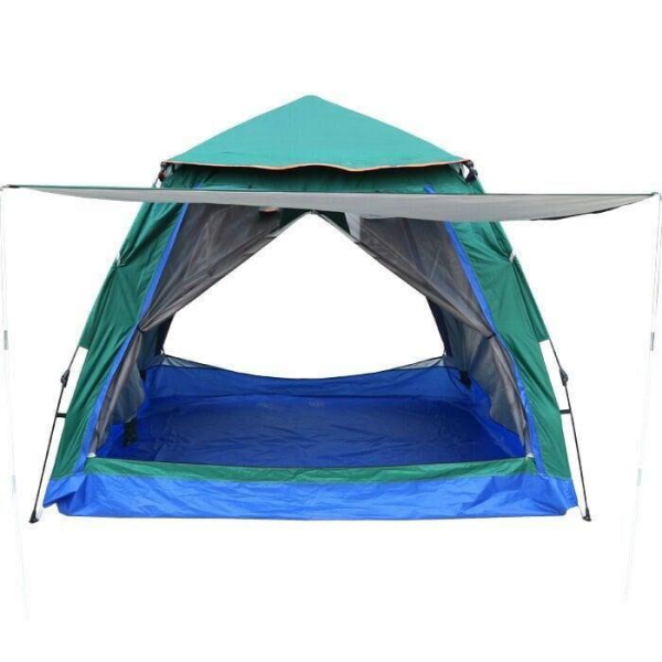 DFT 6-8 Kişilik Otomatik Çadır 300x300x200cm - Mavi/Yeşil/Bej