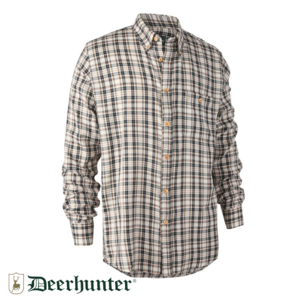 DEERHUNTER Mateo Mavi Kareli Gömlek 39/40