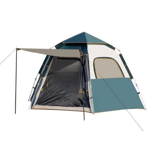 DFT 4 Kişilik Otomatik Çadır 210x210x150cm - Yeşil/Bej