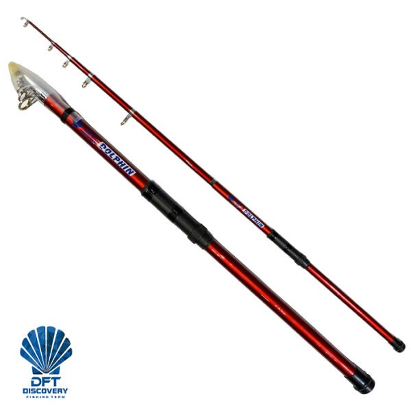 DFT Dolpin 3,90 m 100–200 g 7 Parça Surf Kamışı