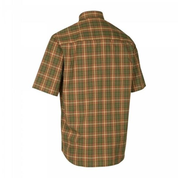 MITCHELL SHIRT S/S 499 DH RED CHECK 39/40