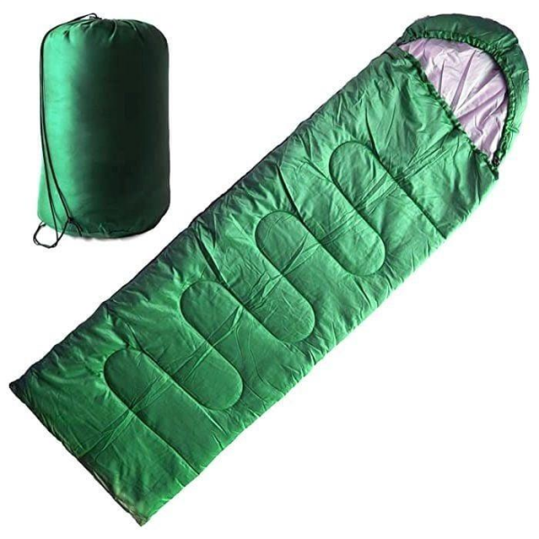 DFT 5°/15° Uyku Tulumu Düz Başlık (190+30cm) x 75 Yeşil