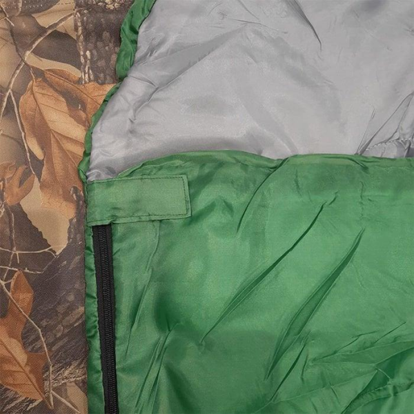 DFT 5°/15° Uyku Tulumu Düz Başlık (190+30cm) x 75 Yeşil