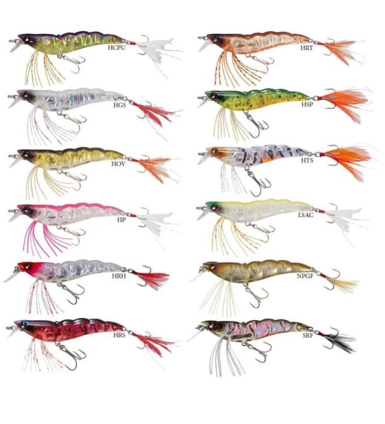 D.YO-ZURI  Crystal 3D Shrimp F987-HP SS70mm Maket Yem