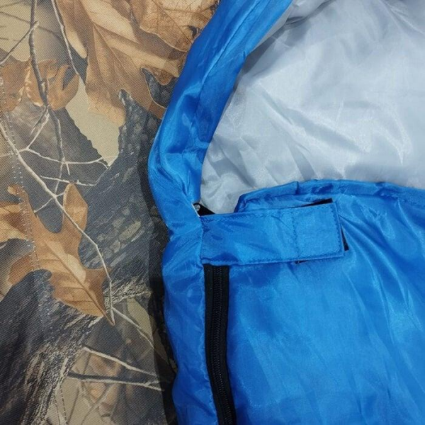 DFT -5°/-10° Uyku Tulumu Düz Başlık (190+30cm) x 75 Mavi