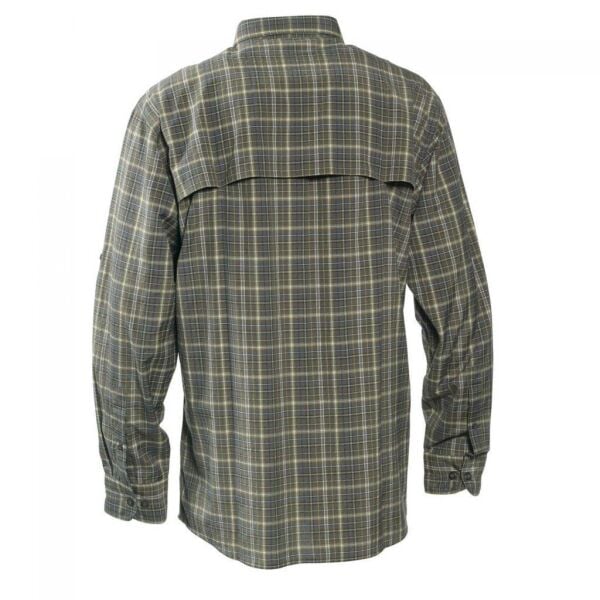 ELLIOTT BAMBOO SHIRT 399 Green Check 43/44