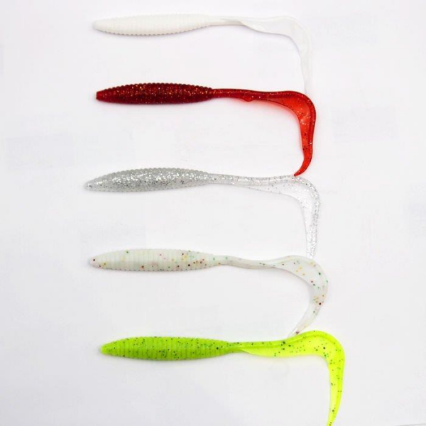 DFT Sasi 9cm 2,2g İğnesiz -Şeffaf Gümüş Simli 1/6