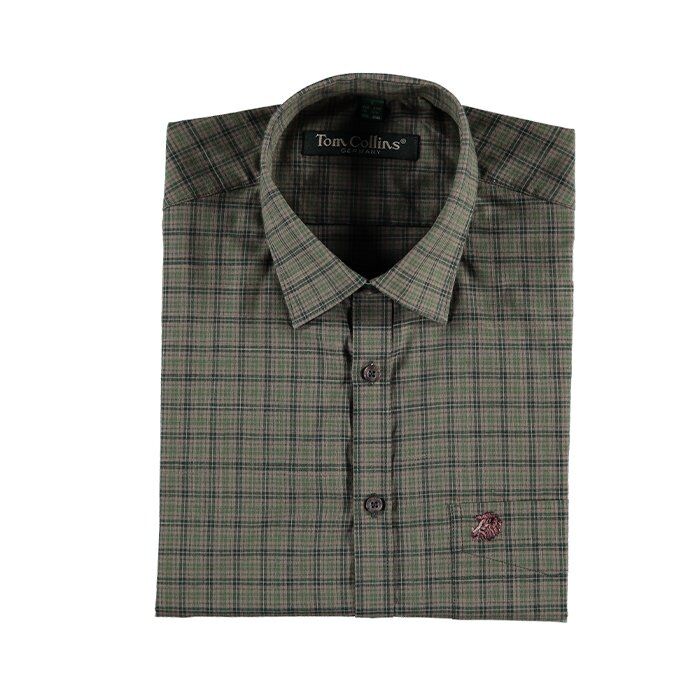 TOM COLLINS Kareli Uzun Kollu Gömlek 41/42