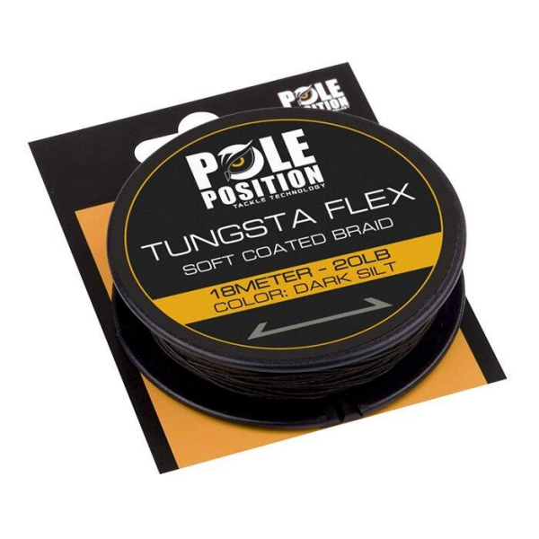 SPRO Tungstaflex Dark Silt 20lb 18m İp Misina
